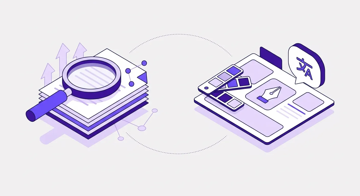 Frase vs Jasper 2026 category comparison — SEO research engine vs brand-voice copywriting platform