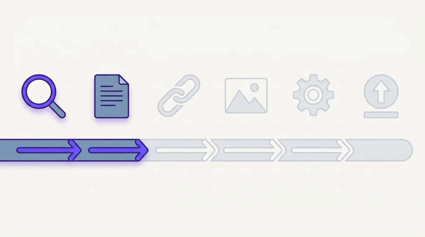 ChatGPT vs AI content pipeline for SEO — comparison of workflow stages covered by each approach
