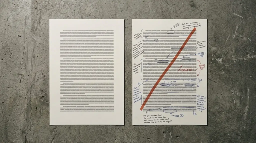 AI detector perplexity score vs. real content quality signals — burstiness, specificity, E-E-A-T